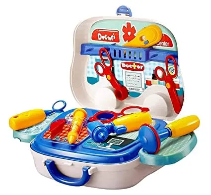 G.FIDEL Pretend Play Baby & Toddler Doctor Set for Kids Medical Kit Toys for Boys & Girls