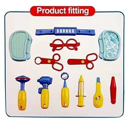 G.FIDEL Pretend Play Baby & Toddler Doctor Set for Kids Medical Kit Toys for Boys & Girls