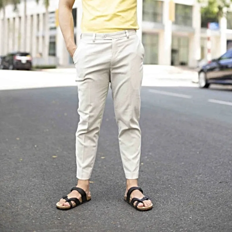 OCW Men Orthopedic Sandal Arch Support Breathable Comfortable Anti Slip Cork Buckle Strap Sandal