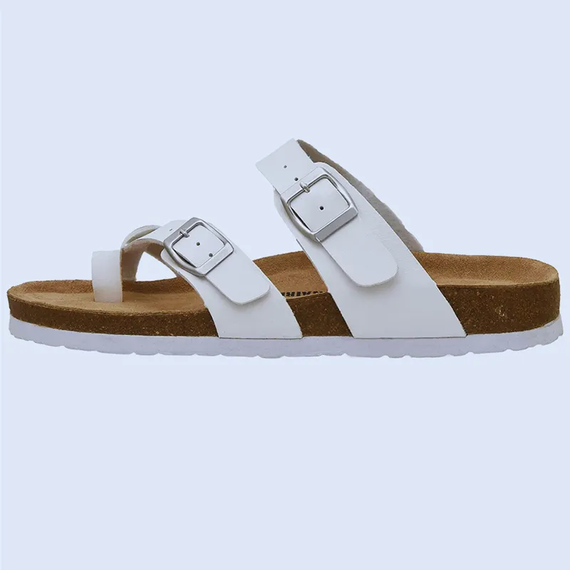 OCW Men Orthopedic Sandal Arch Support Breathable Comfortable Anti Slip Cork Buckle Strap Sandal