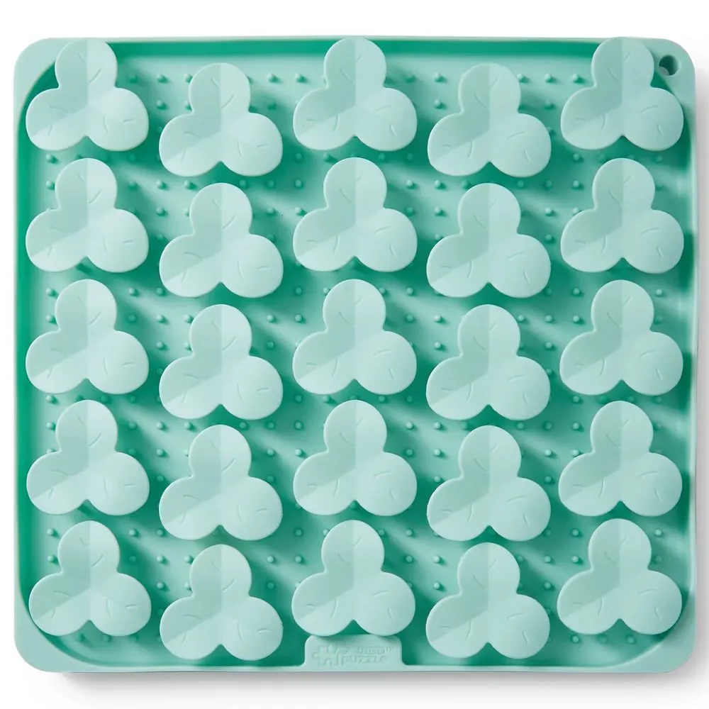 Puzzle Feeder Interactive Dog Slow Feeder Mat (Green)