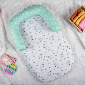 Tiny Snooze Foldable Baby Bed- Arctic